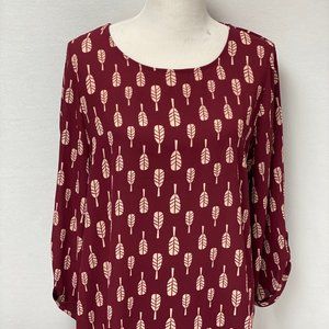 Mix Long Sleeve red top